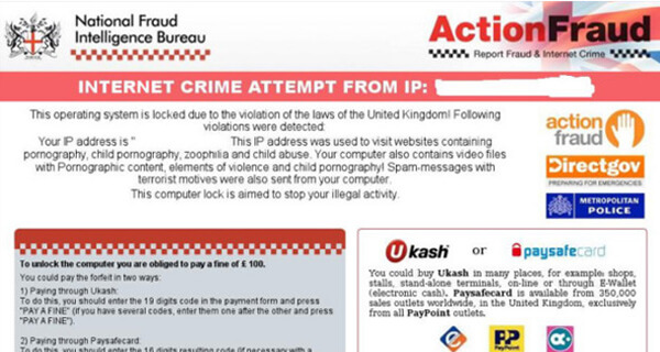 Action Fraud ransomware